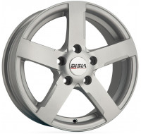 Disla Tornado W6.5 R15 PCD5x114.3 ET40 DIA67.1 silver